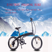 2017 venta caliente 36 v350 w 20 &#39;&#39; bolsillo plegable bicicleta eléctrica / baterías de alta potencia bicicletas eléctricas / ebike verde